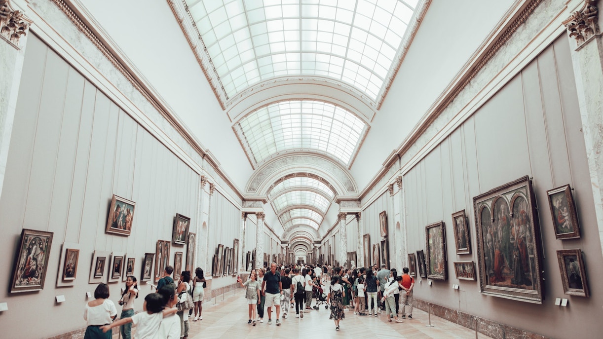 Berühmte Gemälde im Louvre